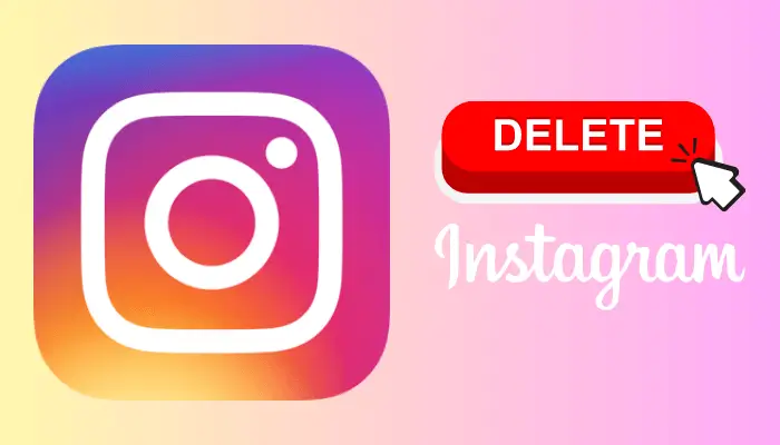 Apagar conta instagram