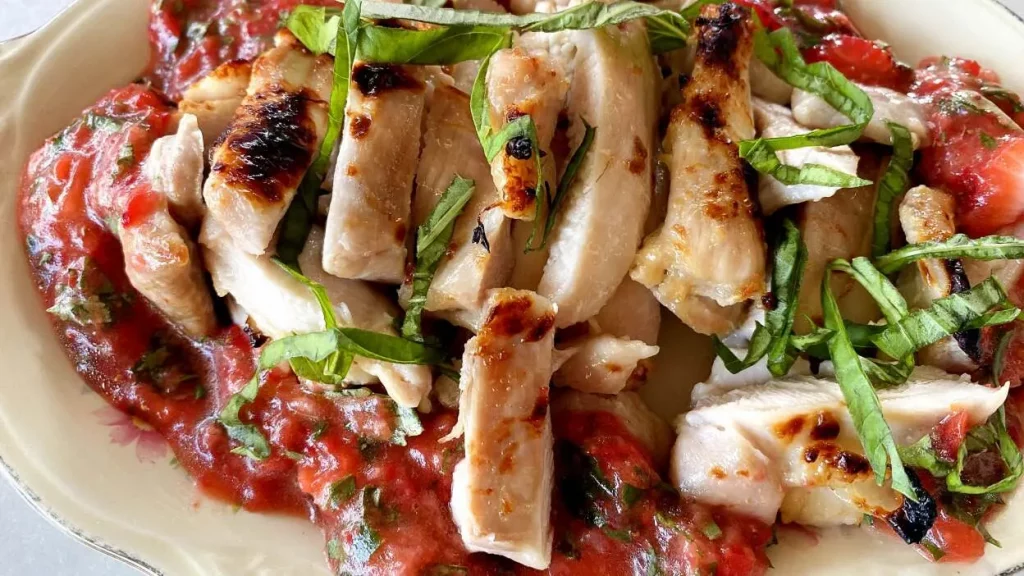 carne em iogurte aromatizado